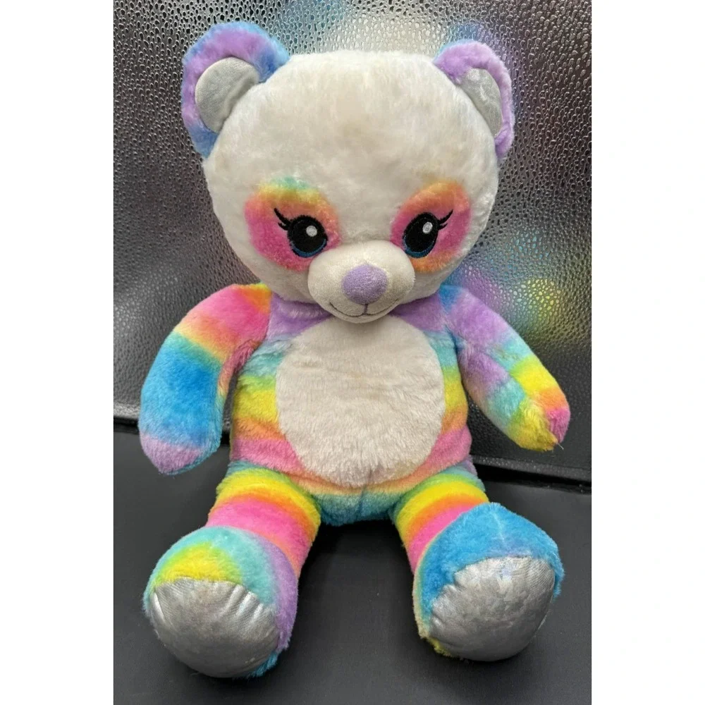 Build-A-Bear Rainbow Panda Friends 17